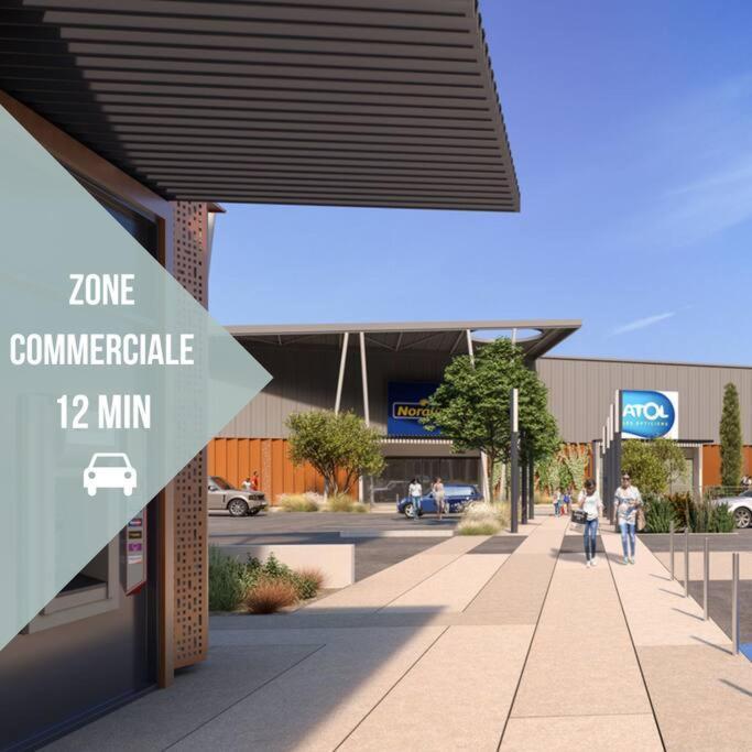 Le Voltaire • Proche Gare • Moderne Villa Châteauroux Eksteriør billede